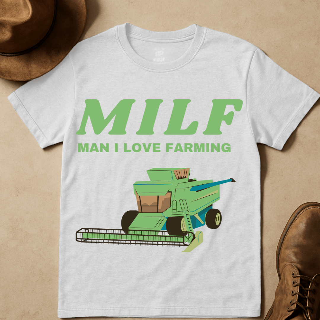MAN I LOVE FARMING T-SHIRT