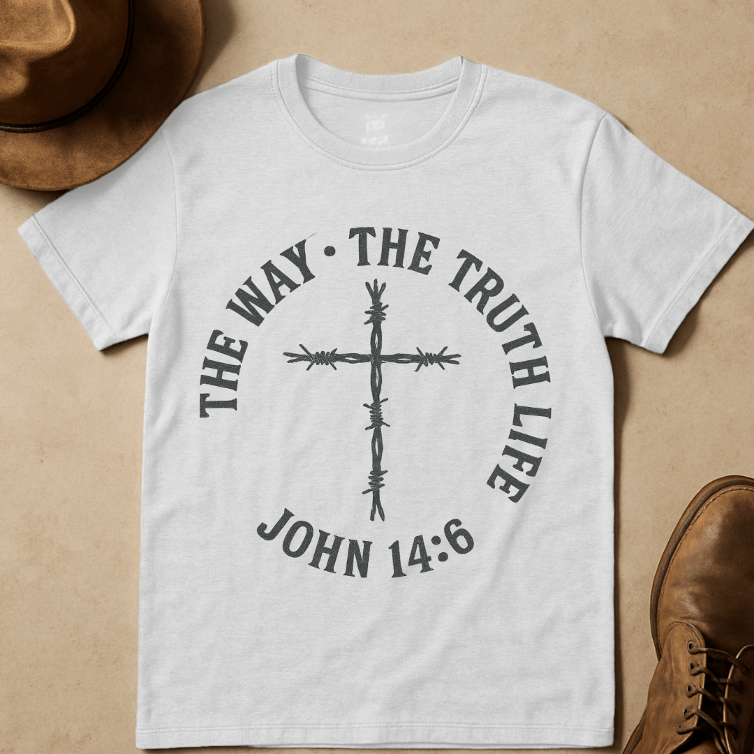 BARBEDWIRE CROSS T-SHIRT