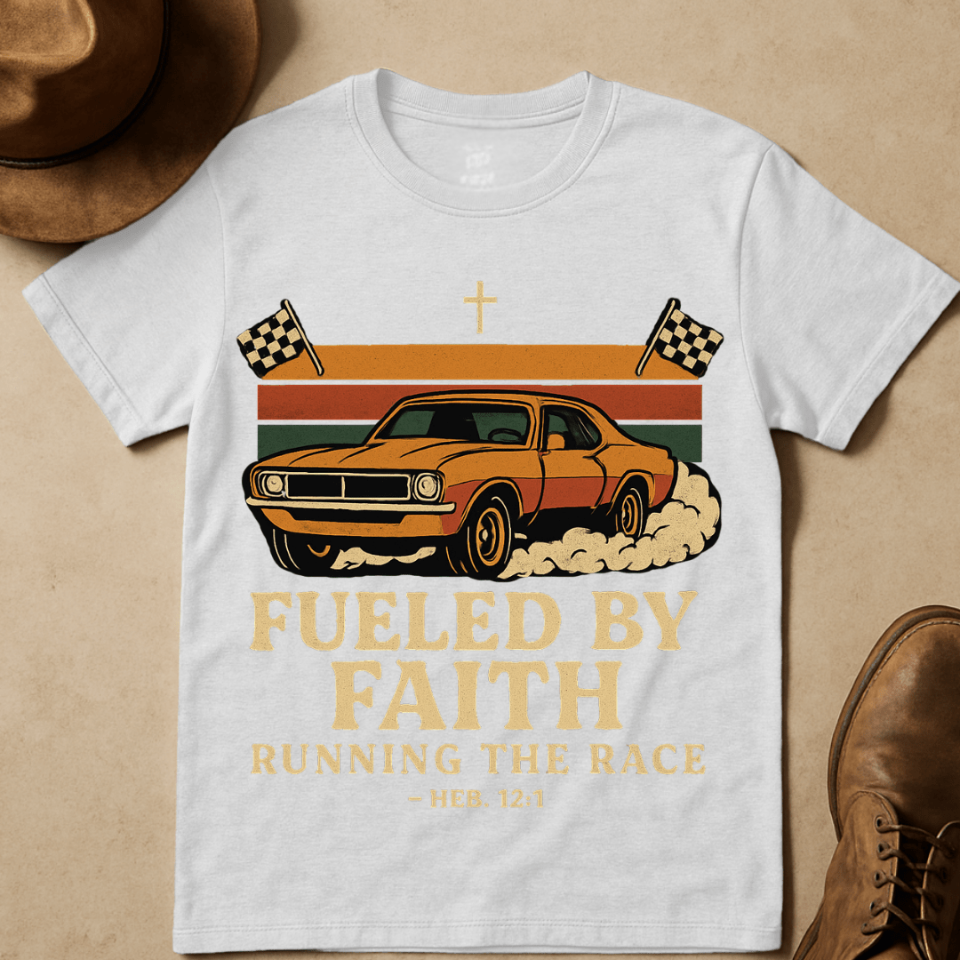 FUELED BY FAITH T-SHIRT