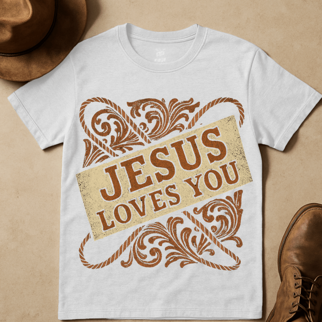 JESUS LOVES YOU T-SHIRT