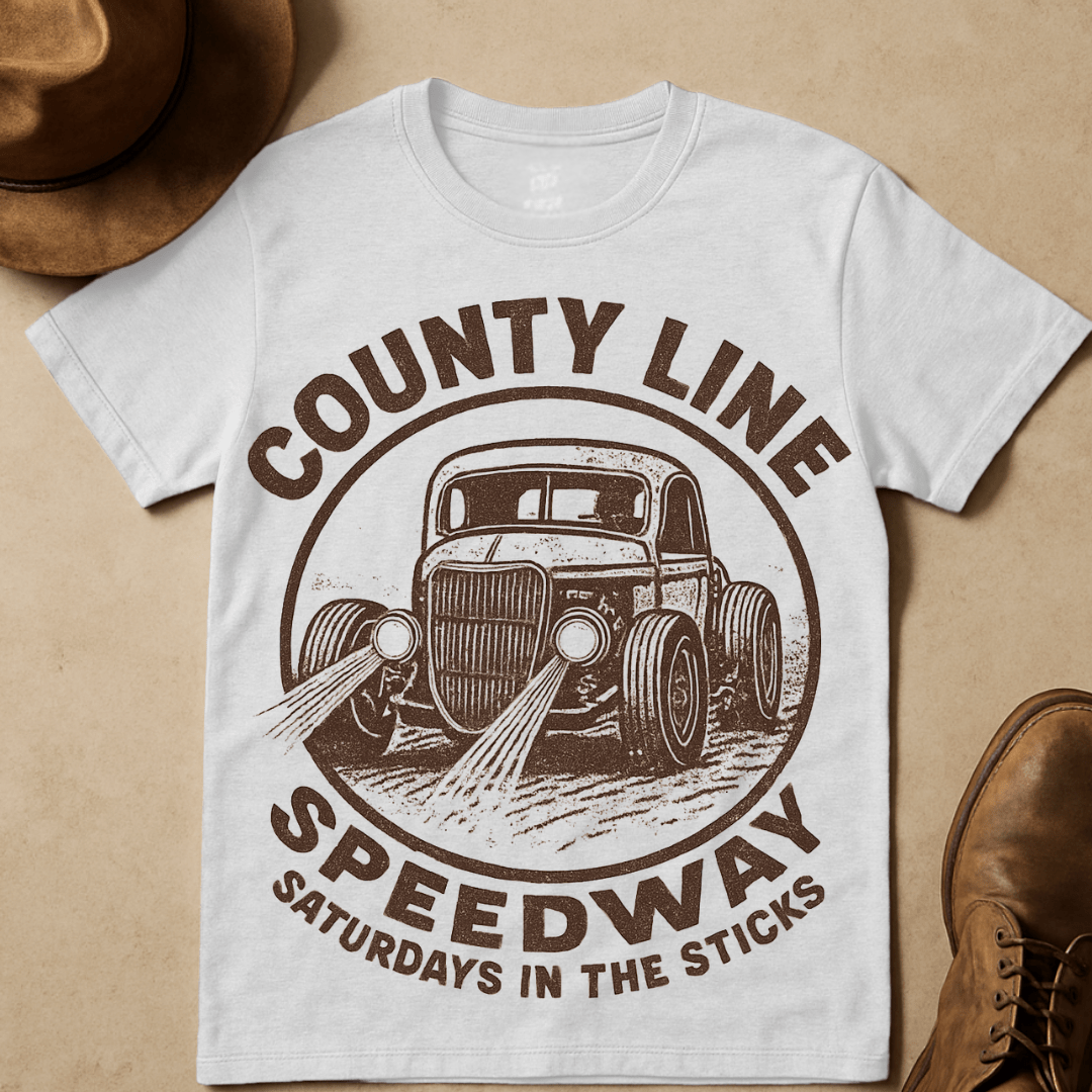 DIRT TRACK RACER T-SHIRT