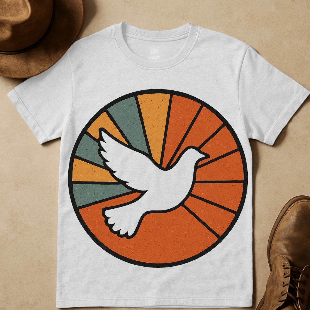 DOVE SUNSET CIRCLE T-SHIRT